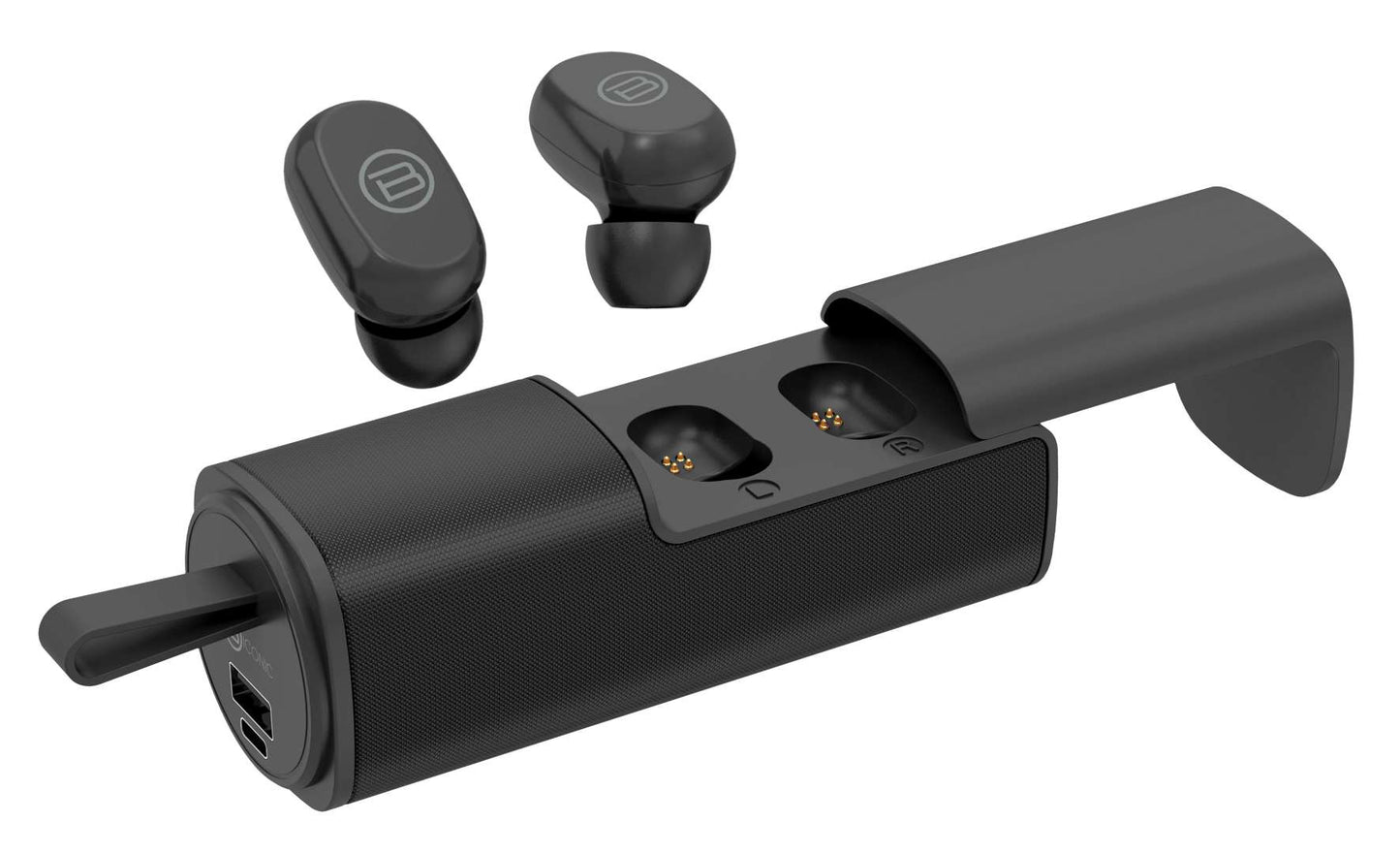 3-IN-1 Earbuds+Speakers+Power Bank