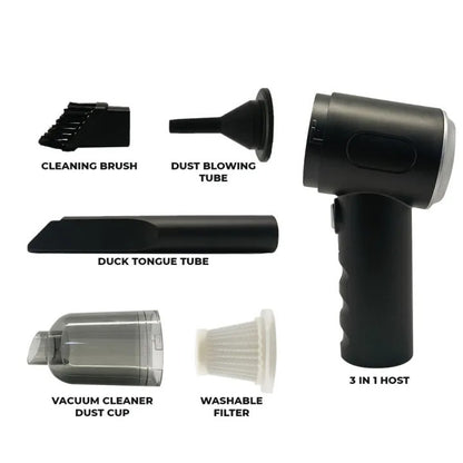 3-in-1 Portable Wireless Vacuum Cleaner