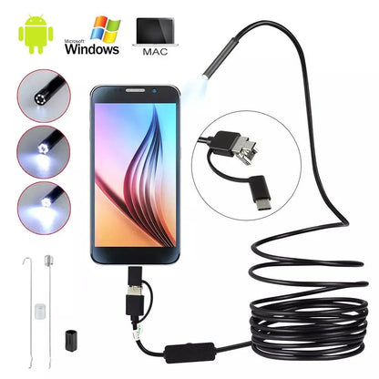 3 In 1 TYPE C/ MICRO USB/ PC ENDOSCOPE CAMERA